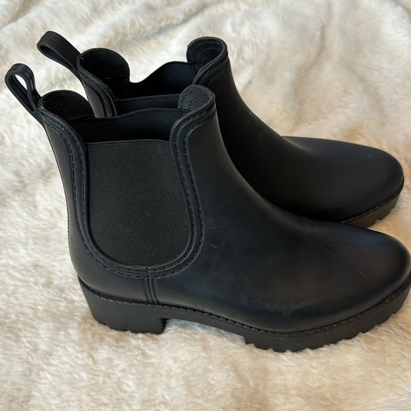 Jeffrey Campbell Cloudy Waterproof Chelsea Rain Boot - Size 6 - Picture 8 of 15